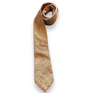 Paul Fredrick 100% Wool Handsewn in U.S.A Tie Men's Tan